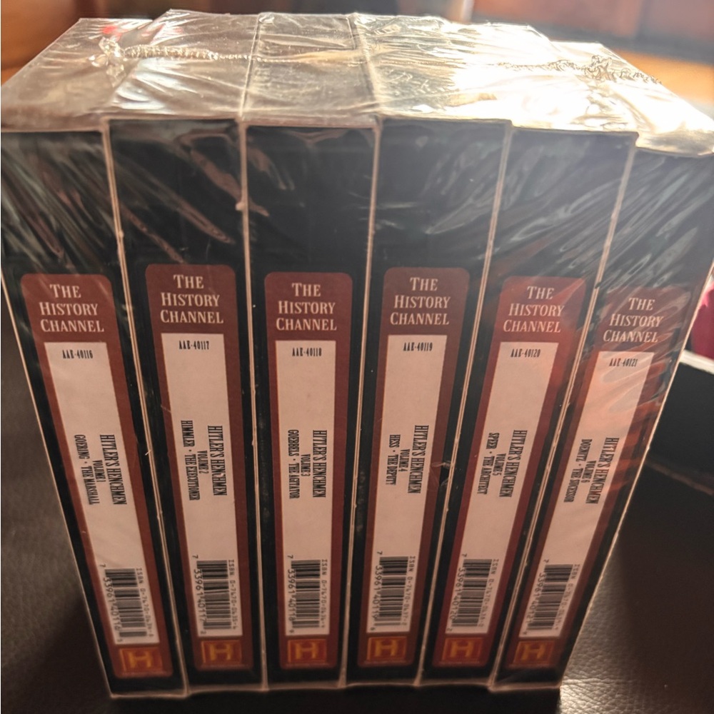 The History Channel VHS sealed set of Hitlers Henchmen